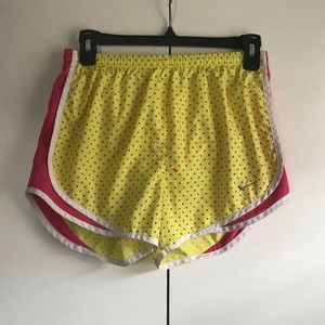 Nike Dri Fit Tempo Running Shorts Small Polka Dot